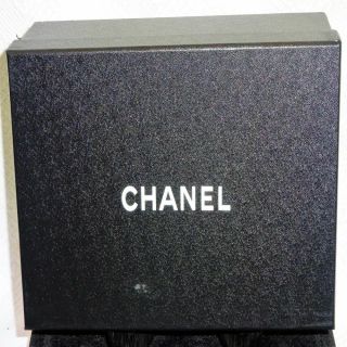 Chanel Authentic Black Empty Shoe Box Gift Storage Container Rare Find Classic
