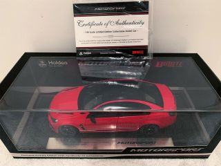 Biante 1:18 Holden Vf Commodore Motorsport Edition Red Hot Owners Only Rare Mib