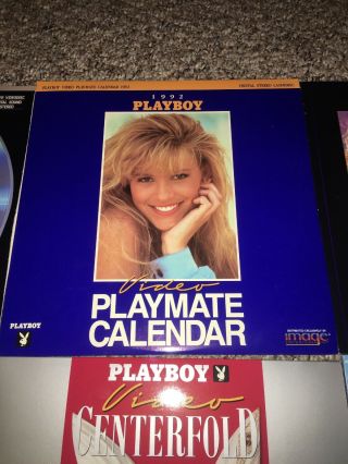 Rare Laserdisc Playboy Centerfold Anna Nicole Smith,  Playmate Calendar,  penthouse 3