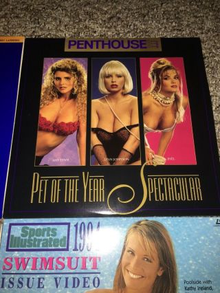 Rare Laserdisc Playboy Centerfold Anna Nicole Smith,  Playmate Calendar,  penthouse 4