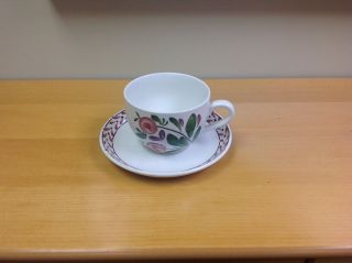 Rare Jumbo Cup & Saucer Set In Welsh Dresser By Portmeirion Hard To Find
