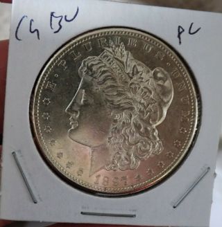 Morgan Silver Dollar 1897 S Ch Bu Pl Rare Date