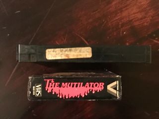 The Mutilator VHS Rare Horror Gore Unrated 80’s Slasher Splatter Vestron Video 5
