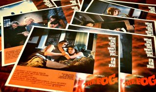 John Carpenter The Fog Set 8 Movie Lobby Cards Rare Vintage 1980