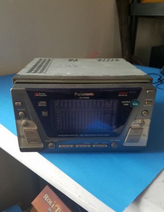 Rare Panasonic Cq - Vx3500d Cd/md Player Made In Japan Car Radio