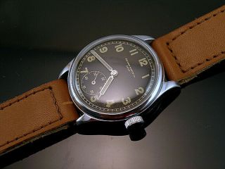 Record Dh,  Rare Military Wristwatches For German Army,  Wehrmacht Of Wwii