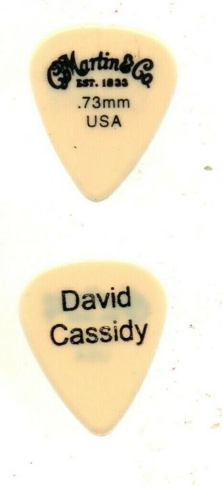 (( (david Cassidy - Vintage)) ) Guitar Pick Picks Rare