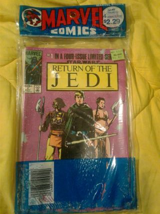 Vintage,  1983,  4 Issue Limited Series Of Marvel Comics " Return Of The Jedi " Rare