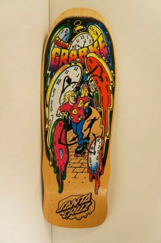 Santa Cruz Claus Grabke Reissue Skateboard Deck Ultra Rare Nos