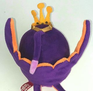 RARE Angry Birds Stella GALE Plush Purple Queen of Pigs 3