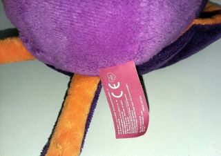 RARE Angry Birds Stella GALE Plush Purple Queen of Pigs 4