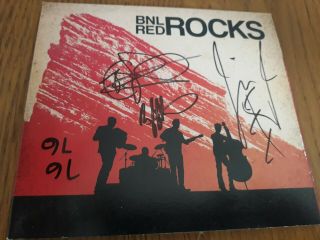 Barenaked Ladies Hand Signed Red Rocks Cd.  Very Rare Signed By All Members