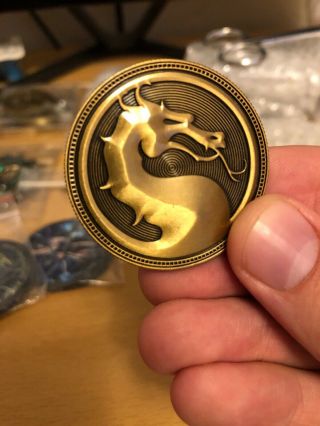 Mortal Kombat 11 Coin Promo From Spain Rare