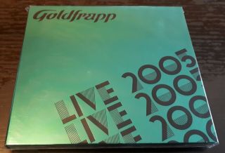 Goldfrapp Live At Brixton Academy London Limited Edition 2cd Digipak 2005 V.  Rare