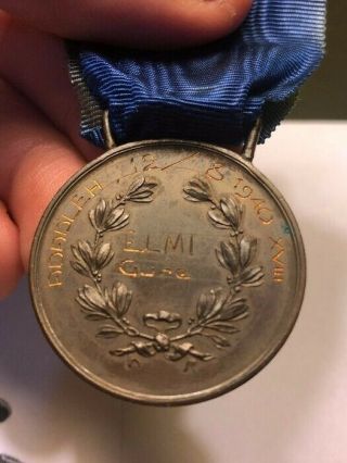 Rare WWII Italian Colonial Al Valore Militare Medal named 1940 East Africa 5