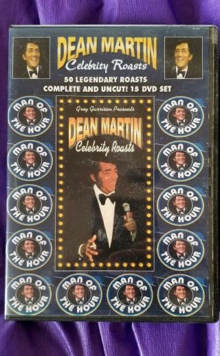 Dean Martin Celebrity Roasts (2005,  Dvd; Rare Oop 50 Roasts; 15 - Disc Set)