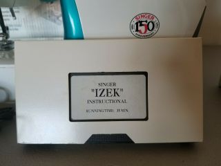 Collectible Singer 1500 IZEK Digital Sewing Machine Game Boy Box RARE 5