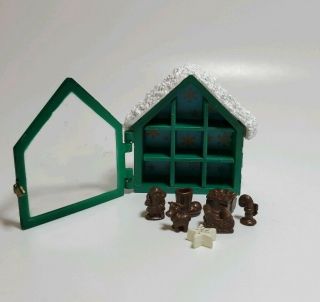 Rare Re - Ment Doll Lovely Chocolate 7 Snow House Chocolates Winter Blythe Barbie