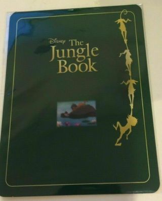 The Jungle Book - Disney Movie Club Collectible Film Frame Mini Cel And Rare