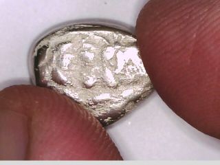 Asia Minor Lydia Sardeis Kroisos Silver Trite Or Half Lion Bull Incuse Rare Coin