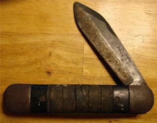 Ww2 Wwii Rare Vintage Colonial Military Huge Pilots Survival Pocket Knife
