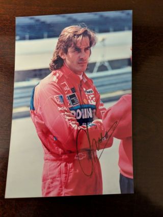 Arie Luyendyk Signed Autographed Photo 1 Of A Kind Indy 500 Winner Rare