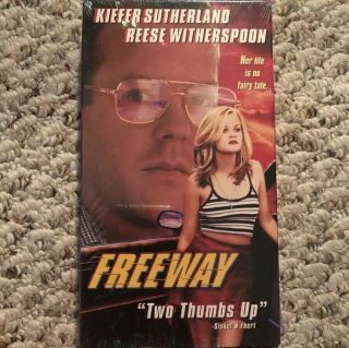 Freeway (vhs,  1996) Rare Cult 90’s Reese Witherspoon Kiefer Sutherland