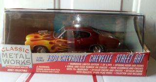 Rare Classic Metal 1/24 Scale 70 Chevelle " Pro Street " Misb