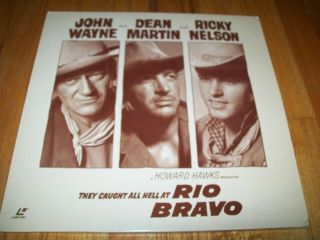 Rio Bravo 2 - Laserdisc Ld Very Rare Great Western John Wayne
