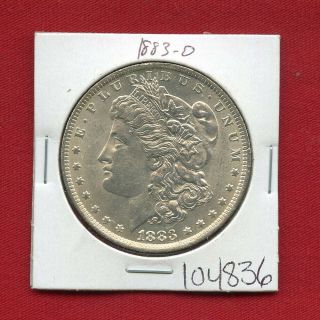 1883 O Unc Morgan Silver Dollar 104836 Us Bu State Rare Coin Gem