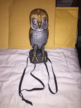 Rare Clash Of The Titans Bubo Owl Action Figure Toy Vinyl 10 " Prop Accessory