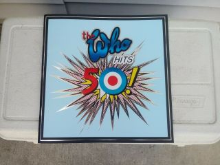 The Who Hits 50 Tour Book / Program Rare.  Moon.  Pete.  Roger