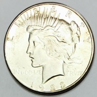 1923 S Peace Dollar Incredibly Rare Key Date Superstar Piece Tough Find Nr 6297