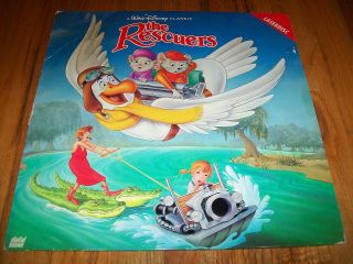 The Rescuers Laserdisc Ld Walt Disney Great Film Very Rare
