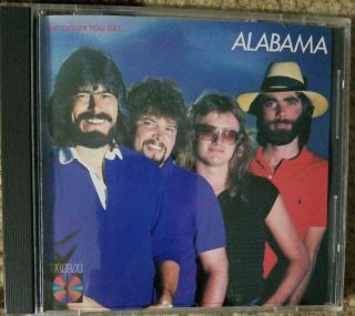 Rare Alabama - The Closer You Get Cd Japan For Us Pressing Pcd1 - 4663 Smooth Edge