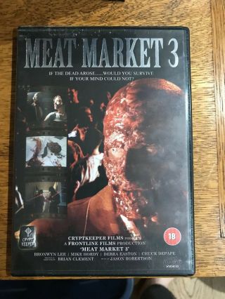 Meat Market 3 - Dvd - Cool Rare Horror Zombie Film