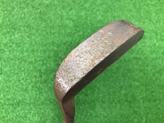 RARE Raw Finish THE WILSON 8802 Milled Face PUTTER 35” Right Handed HEAD SPEED 2