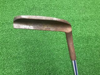 RARE Raw Finish THE WILSON 8802 Milled Face PUTTER 35” Right Handed HEAD SPEED 5
