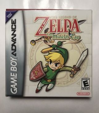 The Legend Of Zelda Minish Cap (gameboy Advance) Game Gba Nintendo Rare