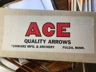 Very Rare Vintage Archery Broadhead (unmarked Ace X - Press 2) Old Stock