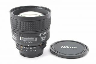 Nikon Af Nikkor 85mm F1.  4d,  Near,  From Japan,  Rare,  Tk0900