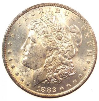 1882 - O/s Morgan Silver Dollar $1 Vam - 5 - Ngc Ms63 - Rare Variety Bu Unc Coin