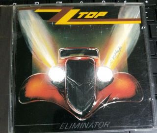 Rare Zz Top Eliminator Cd Early Pressing Wb 9 23774 - 2 Target Made In Japan
