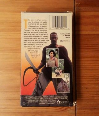 Voodoo Dawn (1990) on VHS Rare OOP Cult Horror Promo Tape Gina Gershon 2