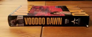 Voodoo Dawn (1990) on VHS Rare OOP Cult Horror Promo Tape Gina Gershon 3