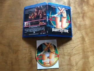 The Babysitter Blu Ray Nexflix Widescreen Very Rare Bloody Horror