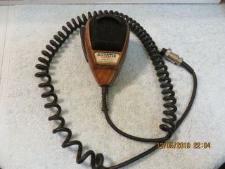 Astatic 636l (rare) Microphone Wired 4 Pin Cobra Galaxy Connex General Lee Type