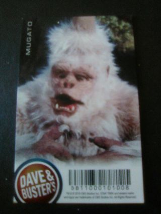 Dave & Buster's Star Trek: TOS Tribble Rare Card - Original 2016 Set - Ungraded Near Mint