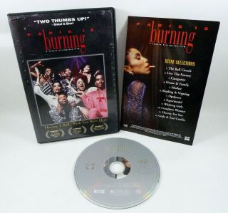 Paris Is Burning (dvd,  2005) Rare Oop