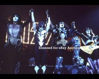 Rare Kiss 8x10 Band Photo Concert Rehearsal Circa 1970s Unpublished 14